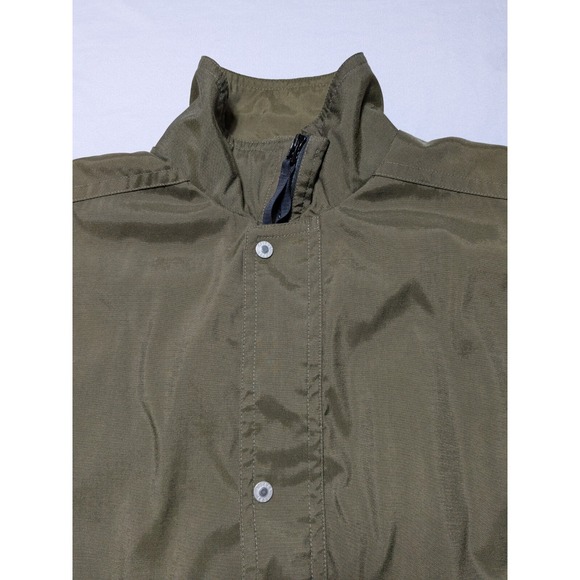 VTG KILLER LOOP OVERPLUS COMFORT Men Large Green Nylon Full Zip Snap Jacket - Picture 8 of 16